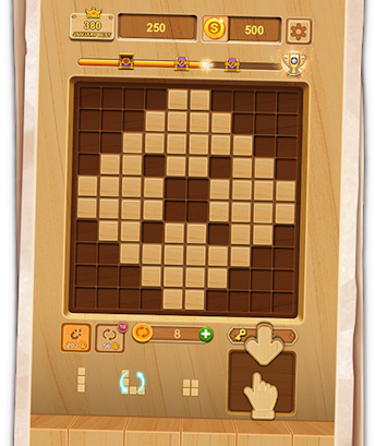 Woody World Block Puzzle
